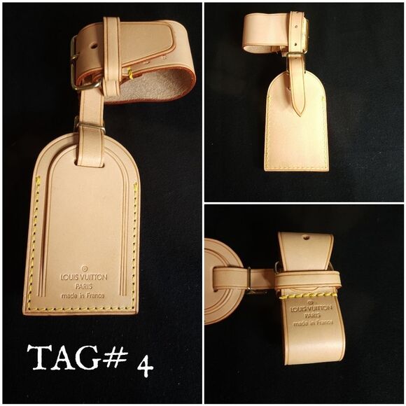 Authentic Louis Vuitton Luggage Tag & Poignant - NEW - Picture 7 of 16